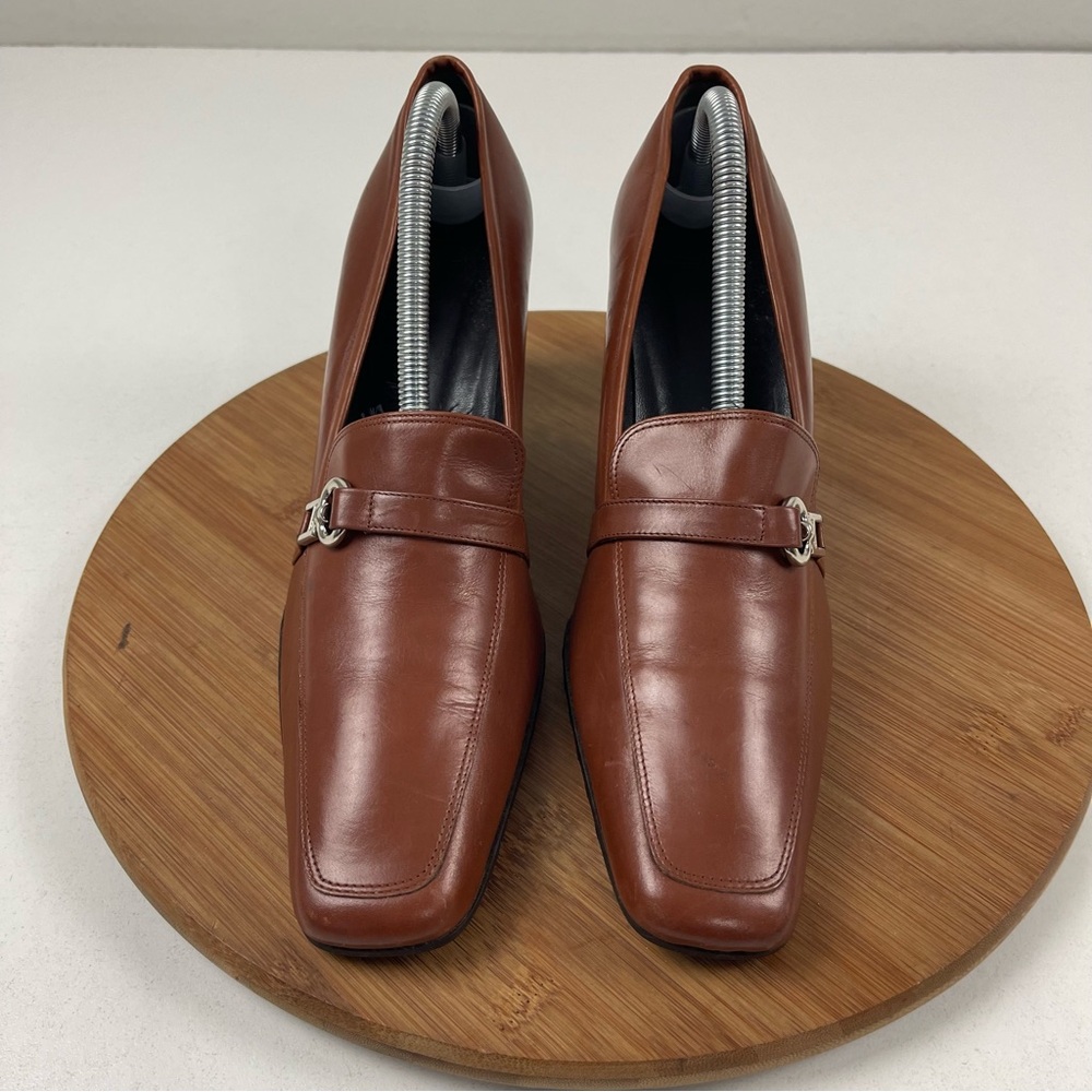 Coach Deborah Baby Calf Heel Shoes - Picture 2 of 10